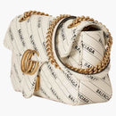 Gucci x Balenciaga Projekt Hacker Small GG Marmont Bag White