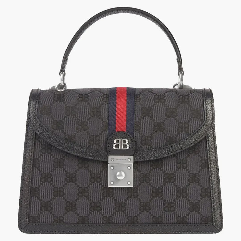 Gucci X Balenciaga The Hacker Project Small Handbag Black