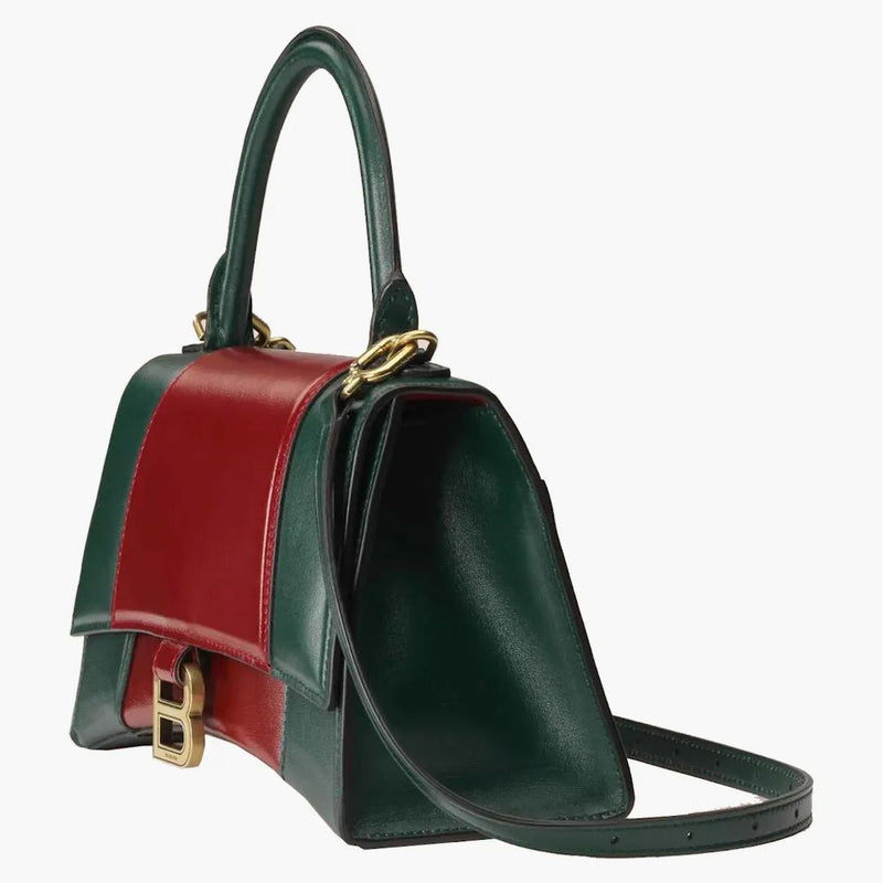 Gucci X Balenciaga the Hacker Project Small Hourglass Bag Green/Red