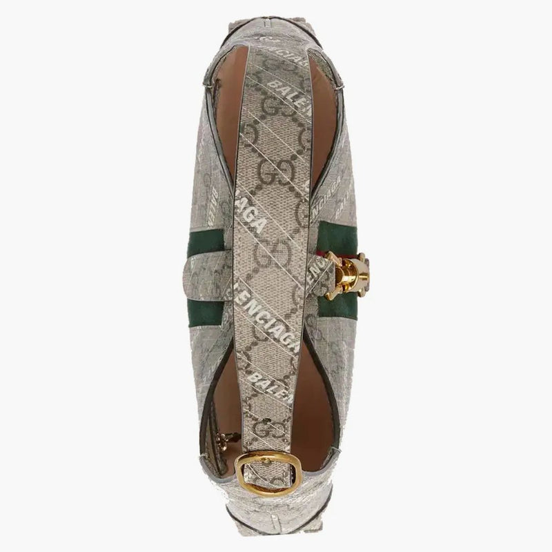 Gucci x Balenciaga The Hacker Project Small Jackie 1961 Beige/Ebony