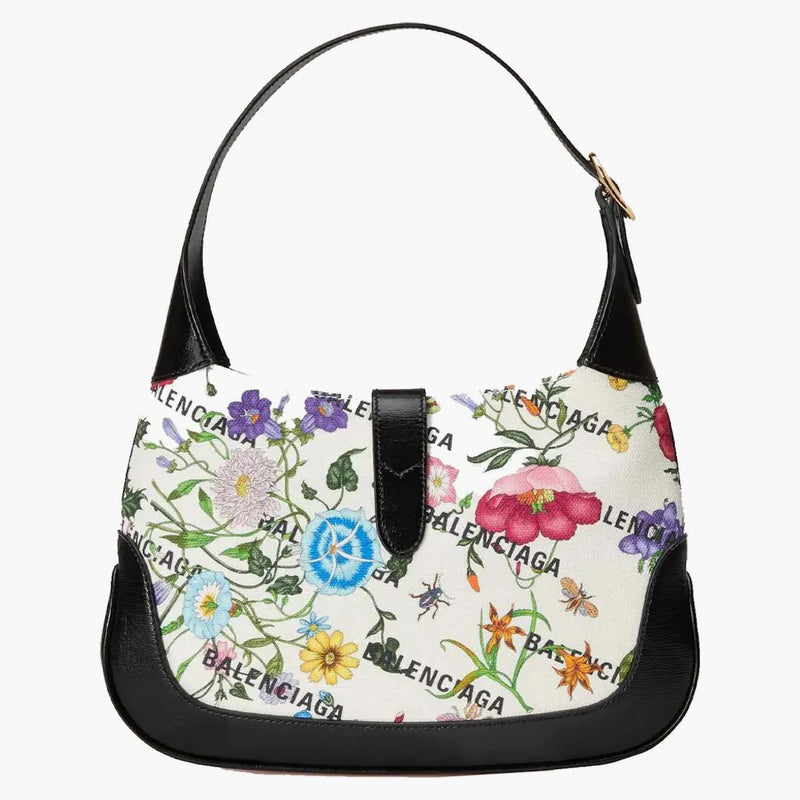Gucci X Balenciaga the Hacker Project Small Jackie 1961 White