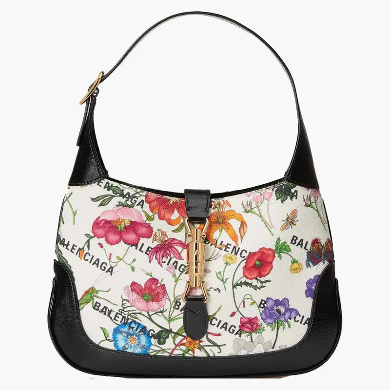 Gucci X Balenciaga the Hacker Project Small Jackie 1961 White