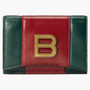 Gucci X Balenciaga the Hacker Project Snap Card Case Wallet Green/Red