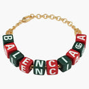 Gucci X Balenciaga The Hacker Project Symbols Bracelet Green/red