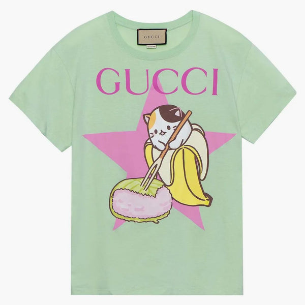 T-shirt Gucci x Bananya Green