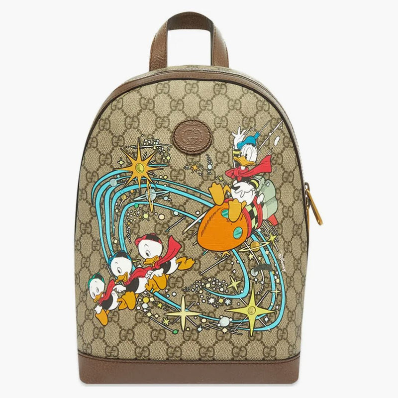 Gucci x Disney Donald Duck Batock Mini GG Supreme Beige/Ebony/Multi