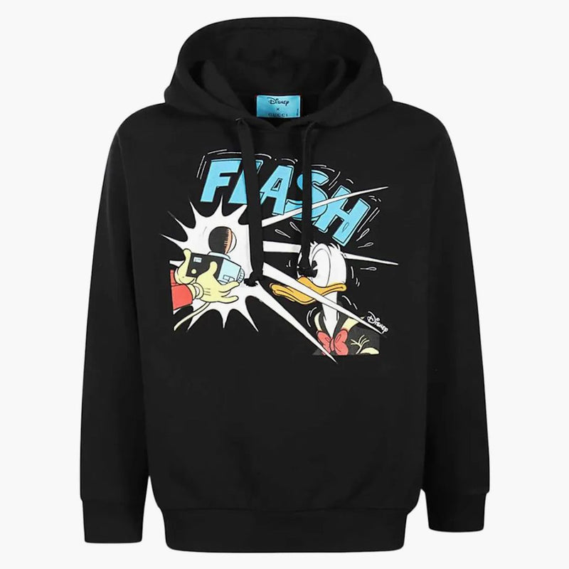 Gucci X Disney Donald Duck Hoodie Black/multi