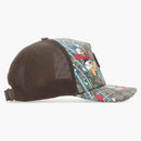 Gucci X Disney Donald Duck Print Trucker Cap Ebony/Beige/Black/Multi