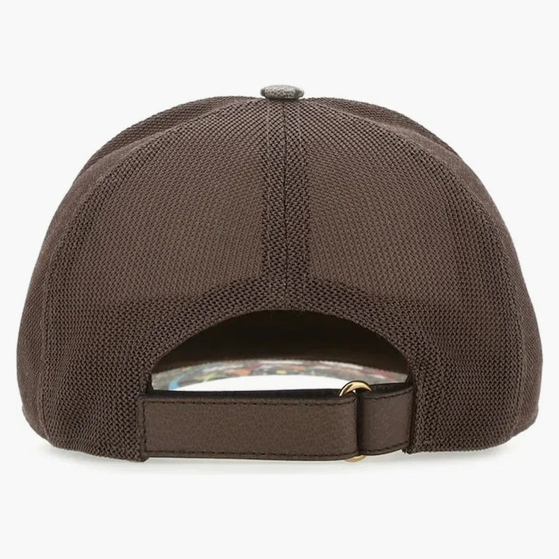 Gucci X Disney Donald Duck Print Trucker Cap Ebony/Beige/Black/Multi