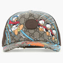 Gucci X Disney Donald Duck Print Trucker Cap Ebony/Beige/Black/Multi