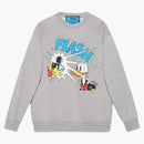 Mikina Gucci X Disney Donald Duck Grey Melange/Multi