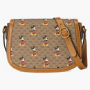 Gucci x Disney Shoulder Bag Mini GG Supreme Mickey Mouse Small Beige