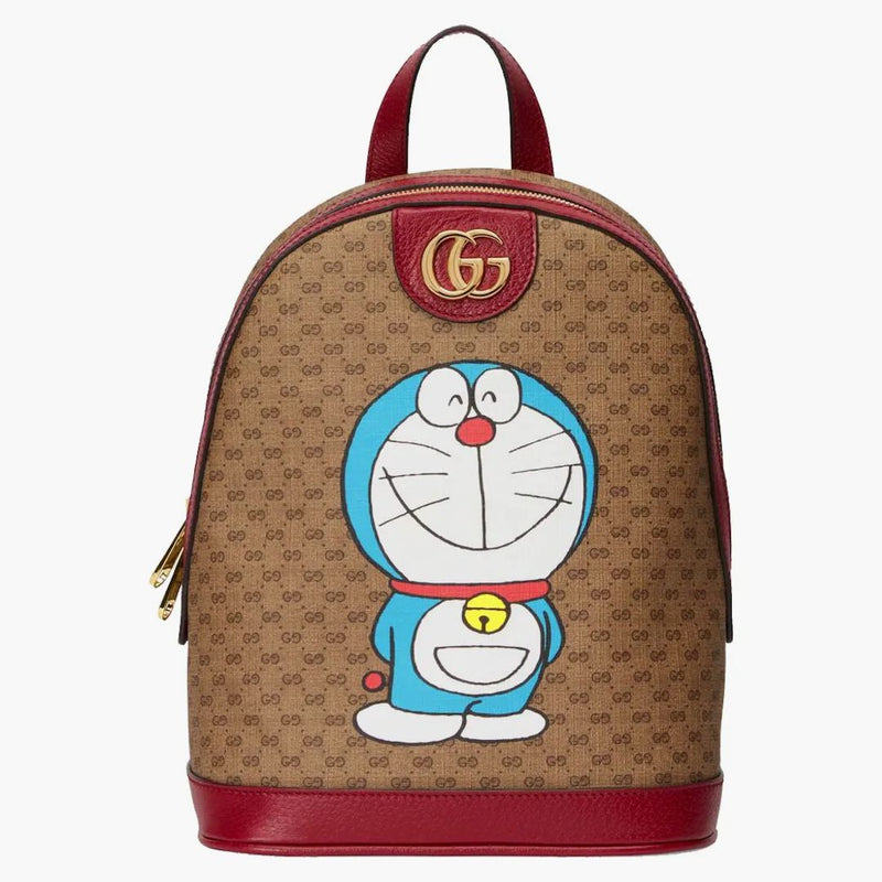 Gucci x doraemon batoh malý eben/béžový