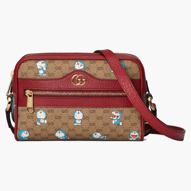 Gucci X Doraemon Mini Bag Ebony/Beige