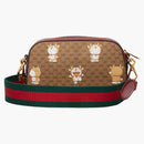 Gucci x Doraemon Bolso de hombro pequeño Ebony/beige