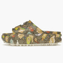 Gucci X Pikarar Gg Animal Print Slide Beige Multi (women's)