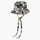 Gucci X the North Face Self Tie Nylon Hat Black/White
