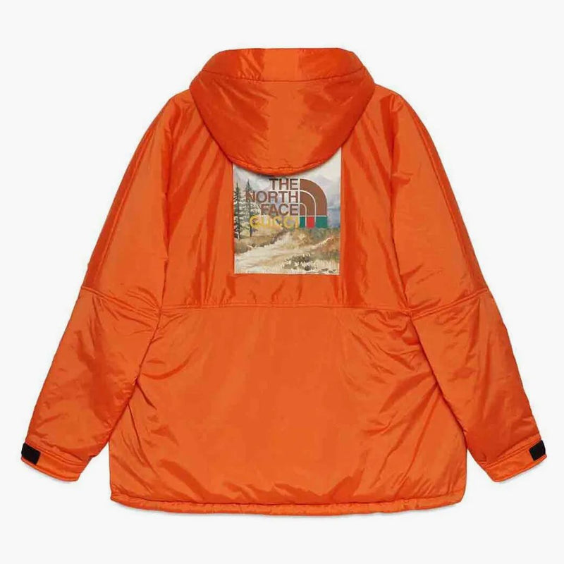 Gucci X The North Face Anorak Jacket Orange