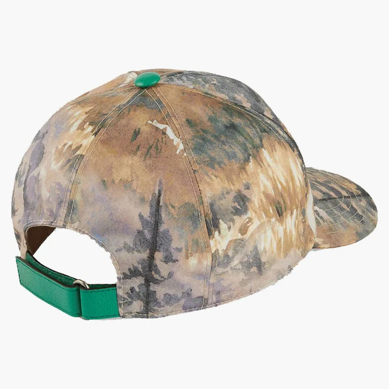 Gucci x Baseball North Face má lesní tisk