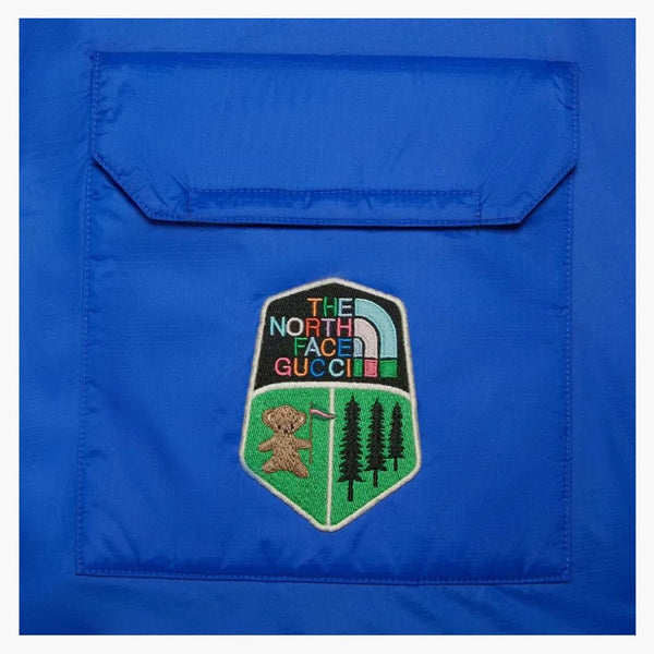 Gucci X The North Face Cotton Pants Blue