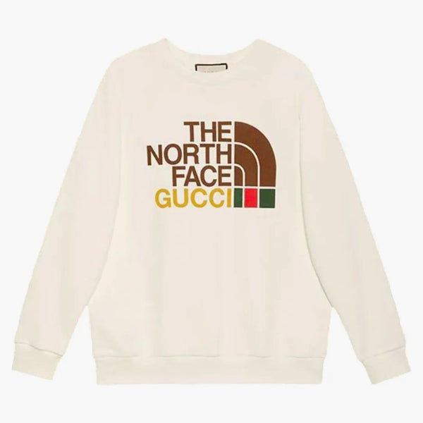 Gucci x North Face Botton Sweater Beige
