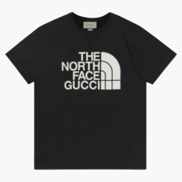 Gucci x North Face Cotton T-Shirt Black/White