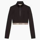 Gucci X the North Face Cropped Top Black