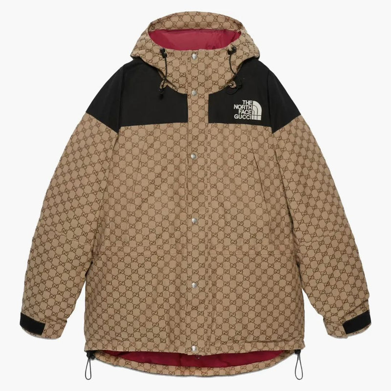 Gucci X The North Face Down Jacket Beige/ebony