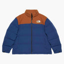 Gucci X the North Face Down Jacket Blue/Brown