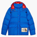 Gucci X the North Face Down Jacket Blue
