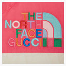 Gucci X The North Face Down Jacket Ivory/dark Pink/yellow