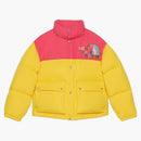 Gucci x la giacca a faccia in giù nord giallo/multicolore