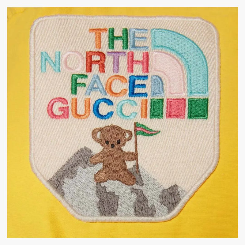 Gucci X The North Face Down Jacket Yellow/red/blue/green Colorblock