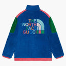 Gucci X the North Face Fleece Jacket Blue/Green/Dark Pink