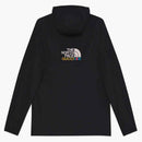 Gucci x the north face fleece sweater black/purple