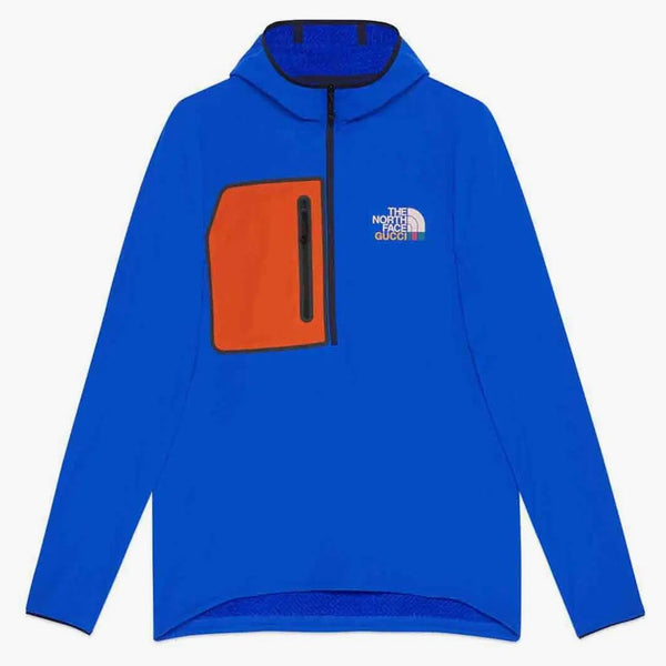 Gucci X The North Face Fleece Pullover Blue/orange