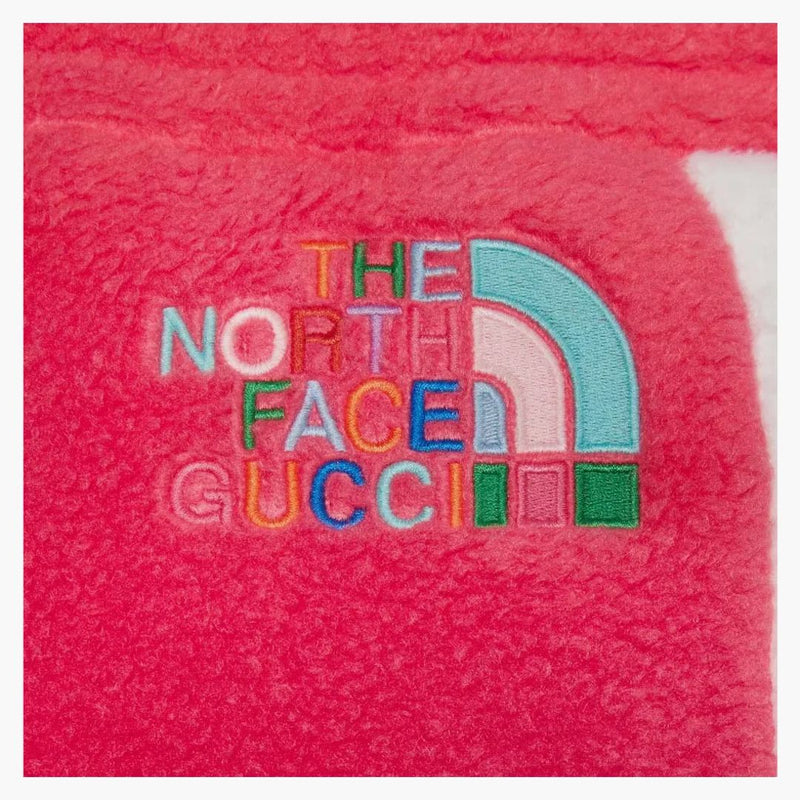 Gucci x North Face Fleec Shorts tmavě růžová