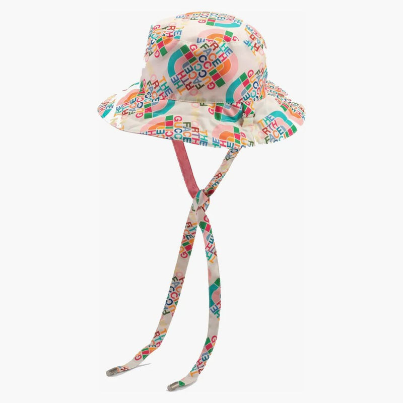 Gucci X The North Face Gucci Reversible Bucket Hat Ivory