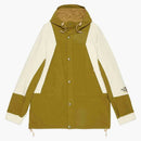 Gucci x la giacca nordico verde scuro/beige