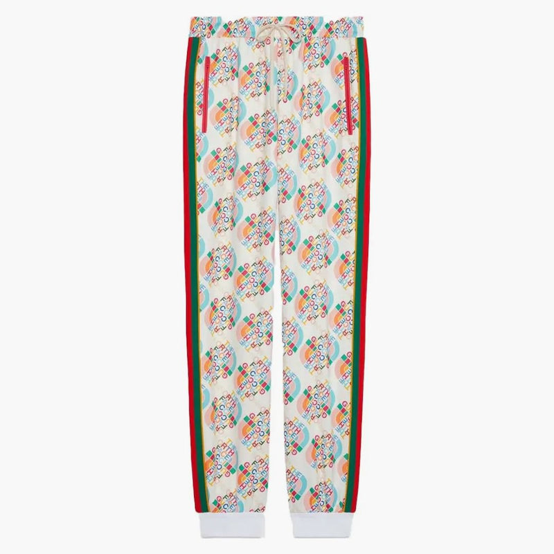 Gucci x The North Face Jersey Pants multicolore/avorio