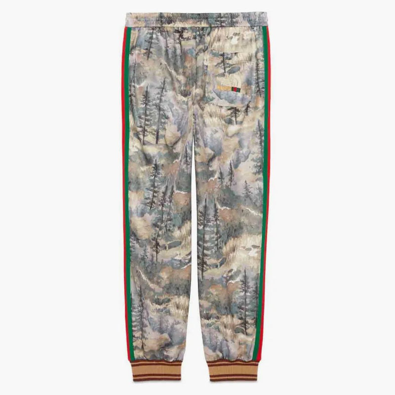 Gucci X The North Face Jogging Pant Forest Print