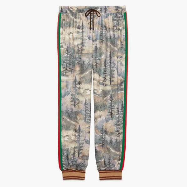 Gucci X The North Face Jogging Pant Forest Print