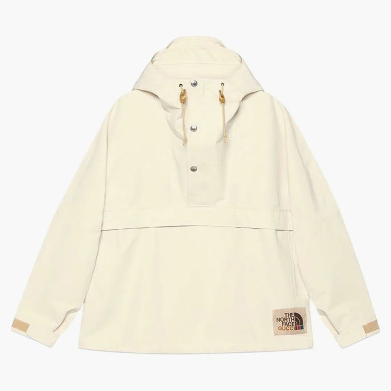 Gucci X The North Face Light Nylon Wind Jacket Beige