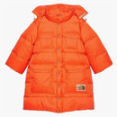 Gucci x the north face nylon jacket orange