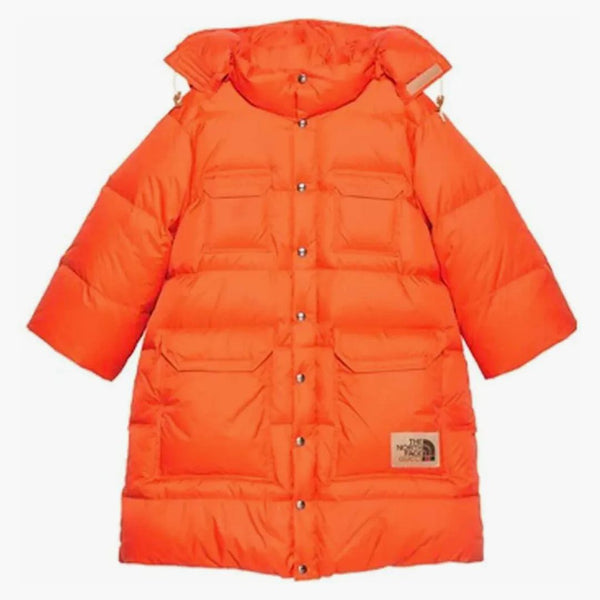 Gucci X The North Face Nylon Jacket Orange