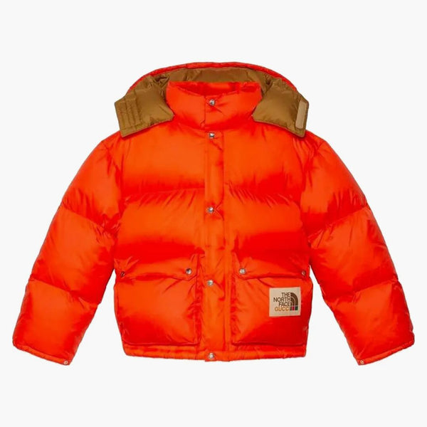 Gucci X the North Face Nylon Jacket Red