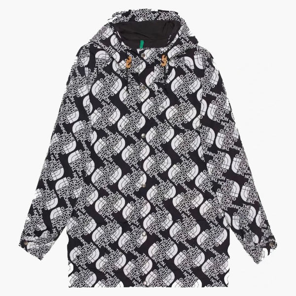 Gucci X the North Face Nylon Mountain Jacket Black/White