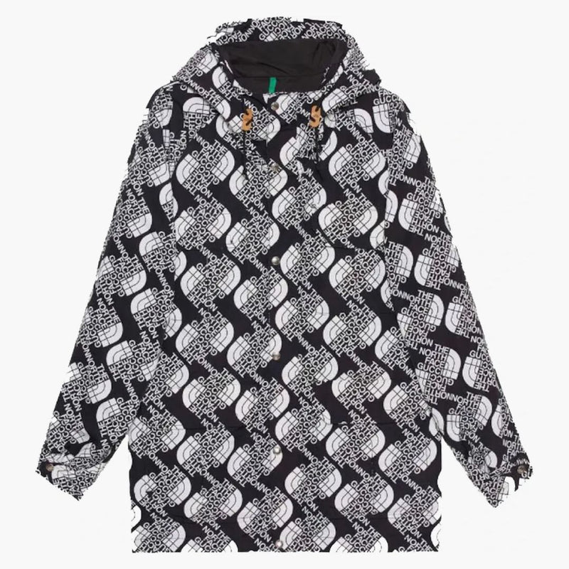 Gucci X The North Face Nylon Mountain Jacket Black/white