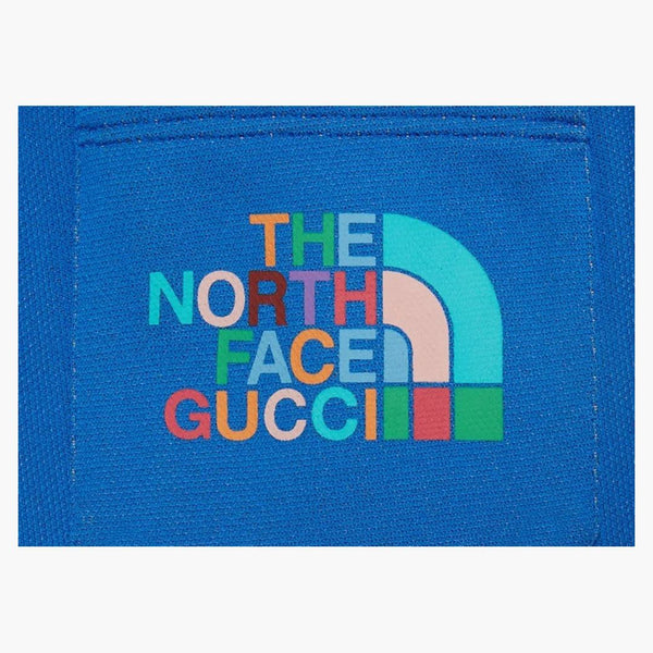 Gucci X The North Face Nylon Shorts Blue