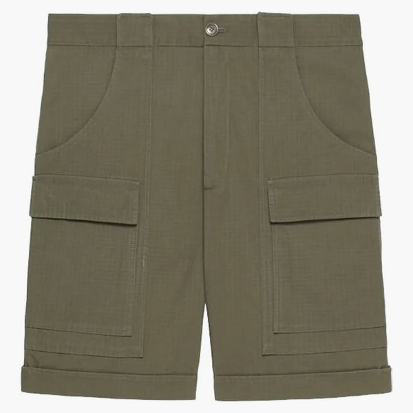 Gucci X The North Face Nylon Shorts Military Green
